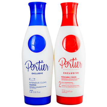 Кератиновий набір Portier Exclusive 2x 1000 мл PT0037 фото