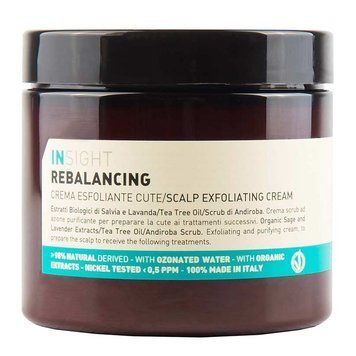 Крем-пілінг для жирної шкіри голови Insight Rebalancing Scalp Exfoliating Cream 180 мл IDH0009 фото