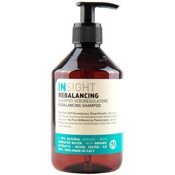Шампунь для жирної шкіри голови (скло) Insight Rebalancing Shampoo 350 мл IDH0010 фото