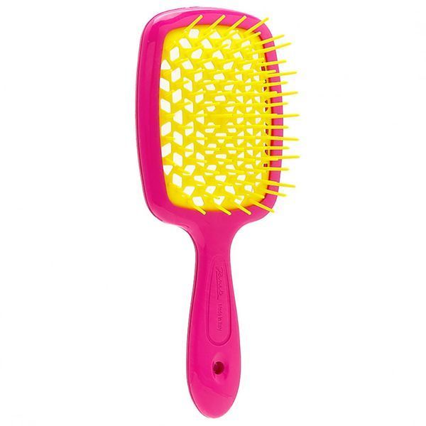 Janeke SUPERBRUSH PINK/YELLOW. Гребінець. 86SP226YFL 86SP226YFL фото