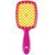 Janeke SUPERBRUSH PINK/YELLOW. Гребінець. 86SP226YFL 86SP226YFL фото 1