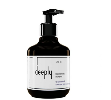 Тонувальний шампунь для блонду deeply Blond Toning Shampoo DP0022 фото