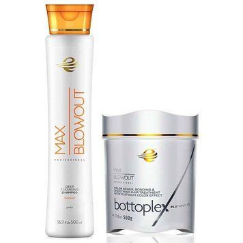 Набір ботекса для волосся Max Blowout Bottoplex Blonde Platinum 500 мл MB0001 фото