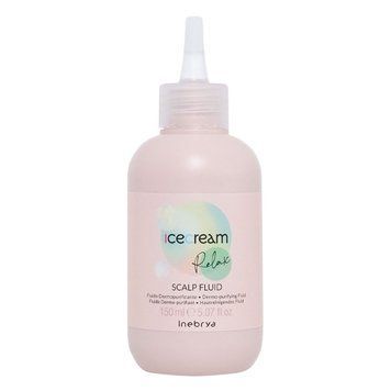 Inebrya Ice Cream Relax Scalp Fluid Скраб-флюїд для очищення шкіри голови 150 мл IN0048 фото