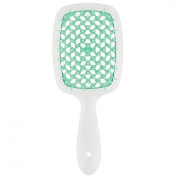 Janeke SUPERBRUSH WHITE/MINT. Гребінець. 94SP226COM 94SP226COM фото